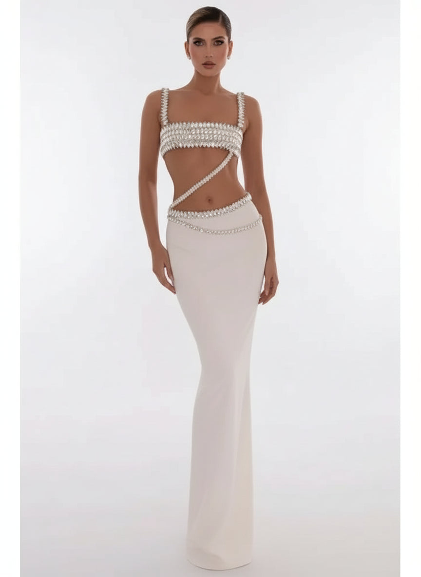 Carina Crystal Two Piece Set Gala Gown