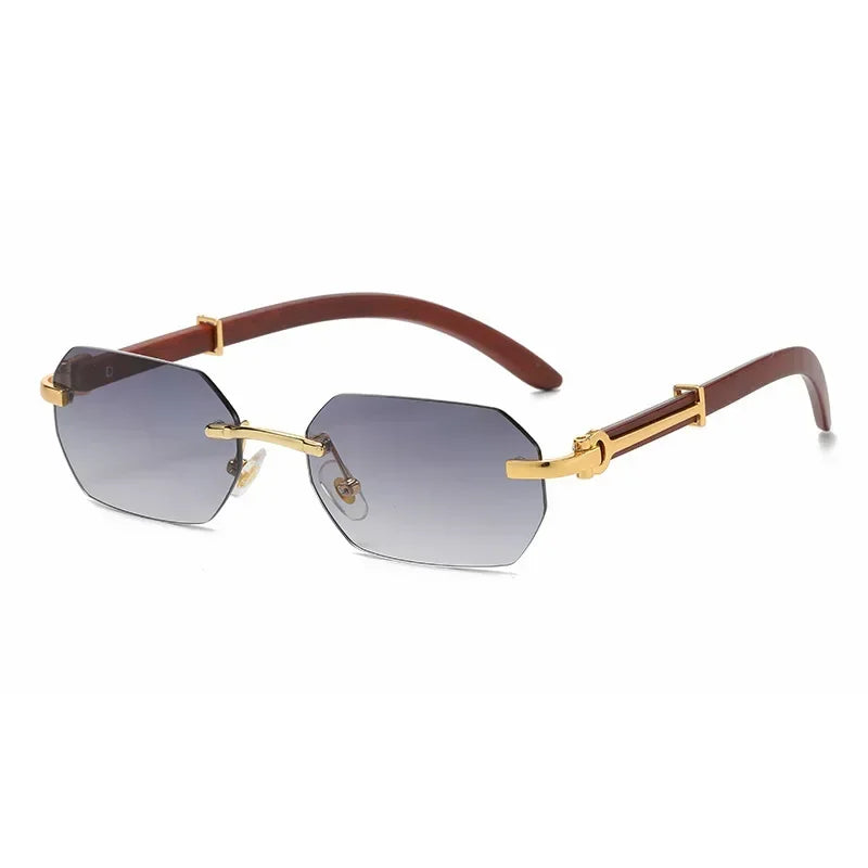 Aurora Rimless Sunglasses