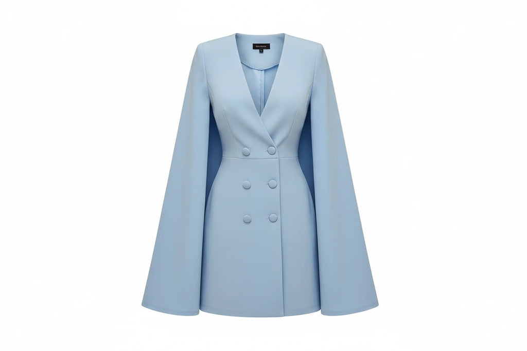 Celeste Cape Blazer Dress