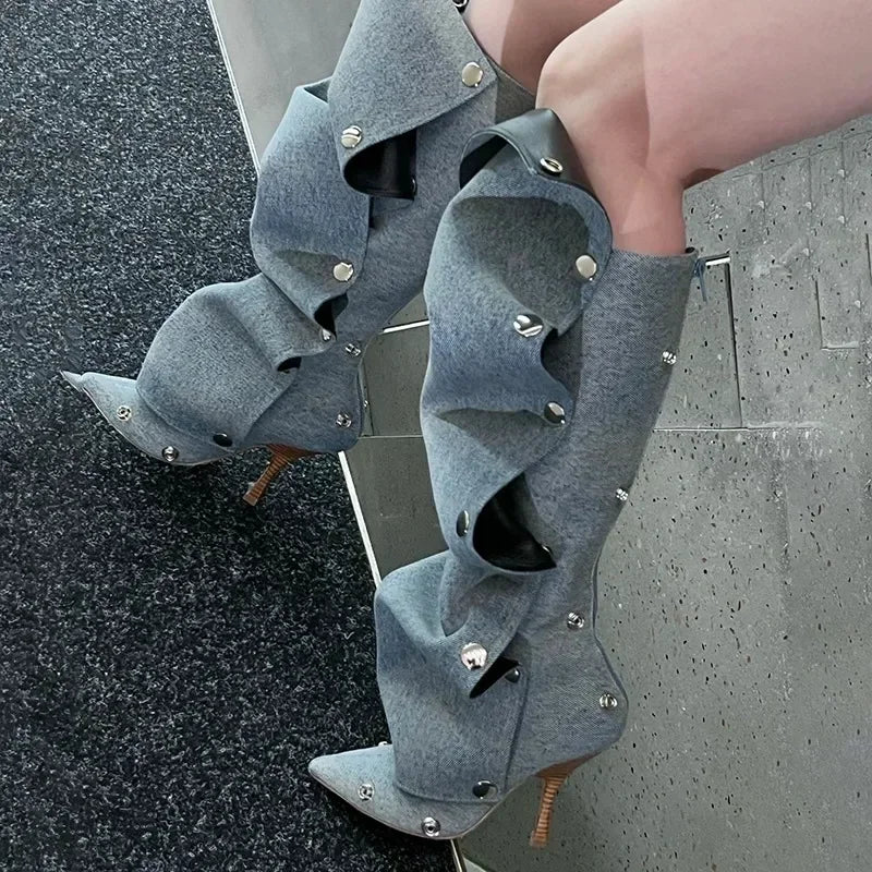 High Heel Long Boots for Women