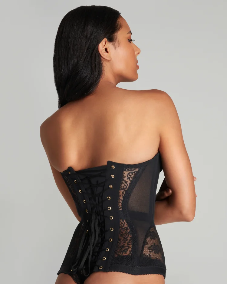 Sexy Lace Bustier Top