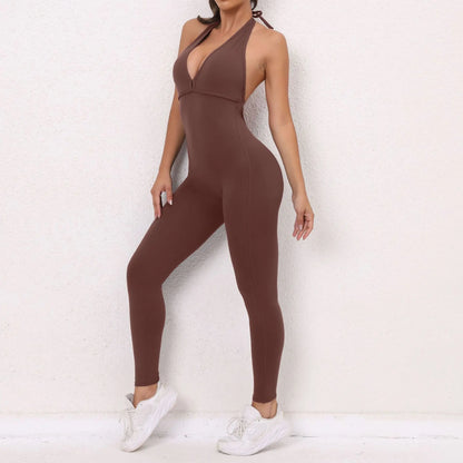 Sculpt Backless Jumpsuit