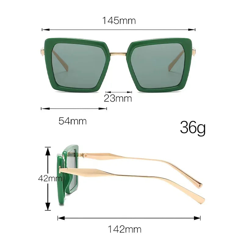 Luxe Verde Edge Women’s Sunglasses