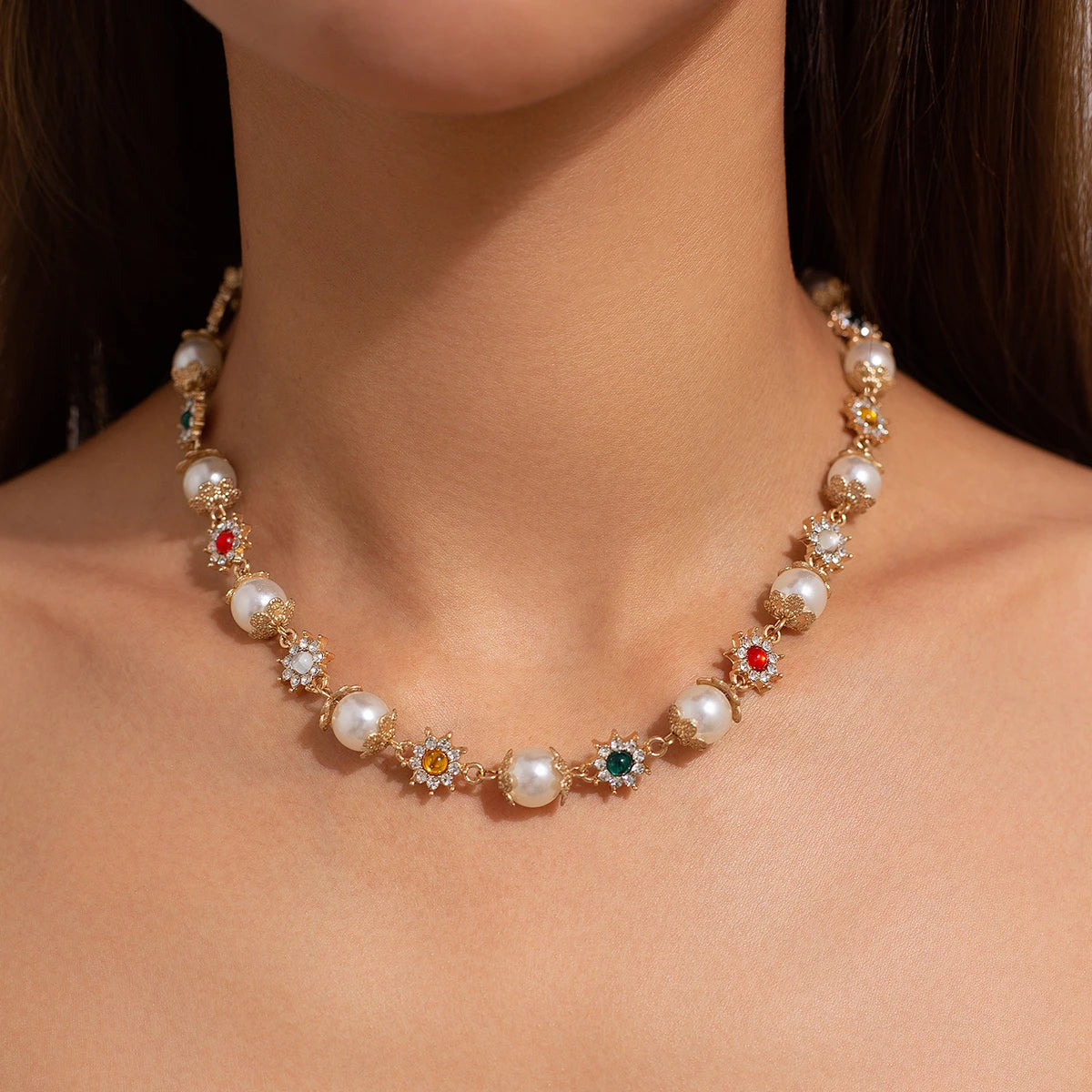 Aurora Pearl Radiance Necklace