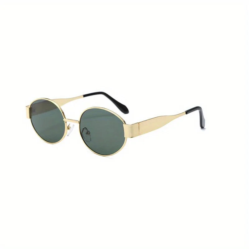Vintage Gold Oval Shades