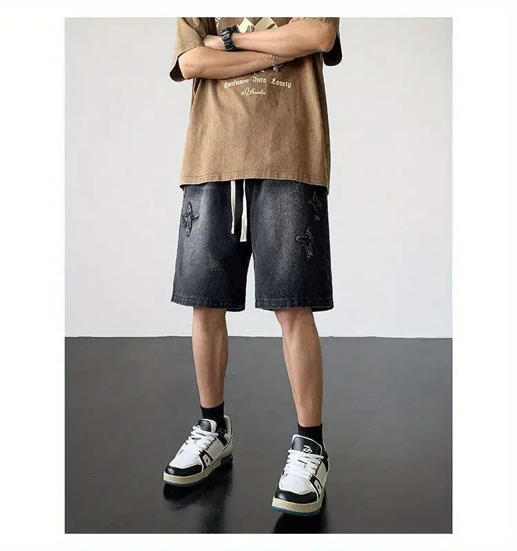 Astral Fade Denim Shorts