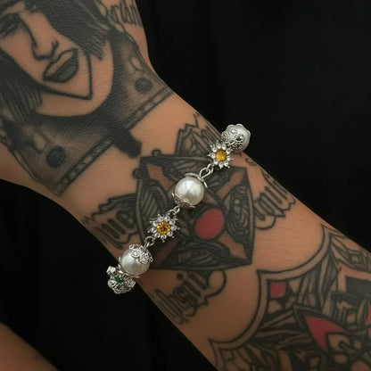 Titan Sunflare Pearl Bracelet