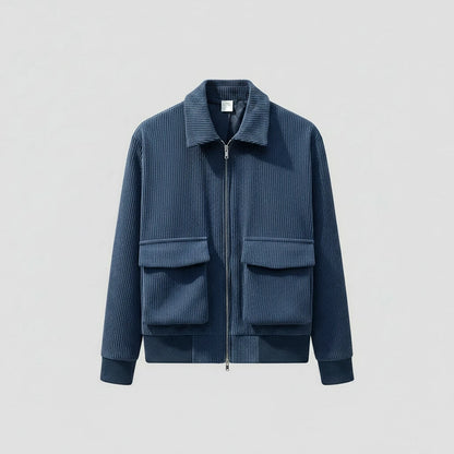 Fashion Brands Mens Clothing Tops Corduroy Jackets Korean Version Trendy Spring and Autumn Jackets for Men