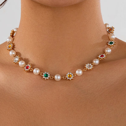 Aurora Pearl Radiance Necklace