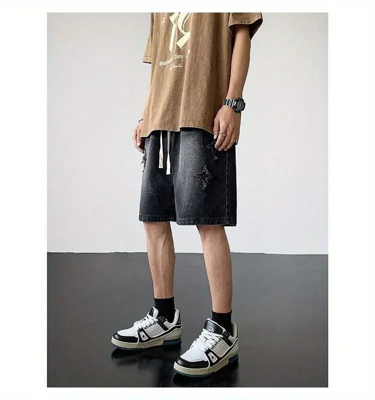 Astral Fade Denim Shorts