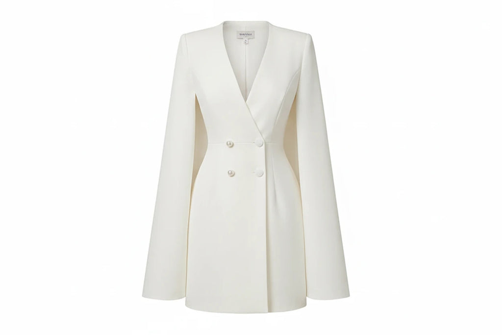 Celeste Cape Blazer Dress