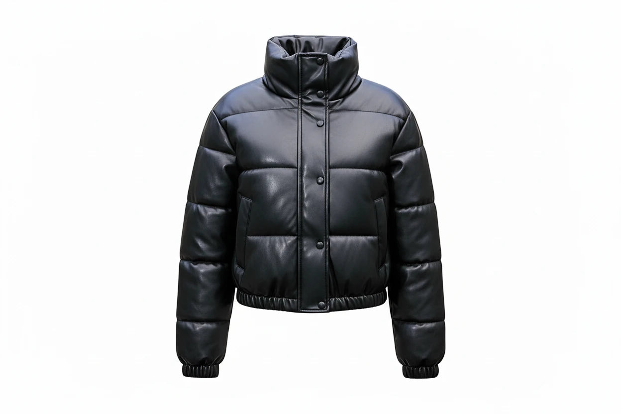 Solene Cropped Puffer Jacket