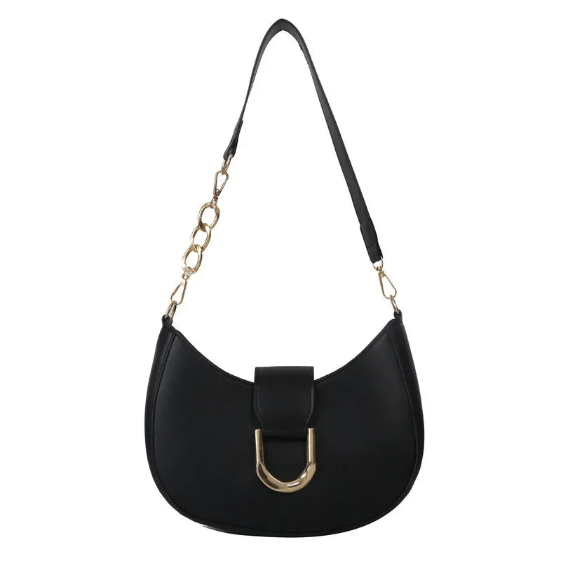 Velora Crescent Chain Handbag