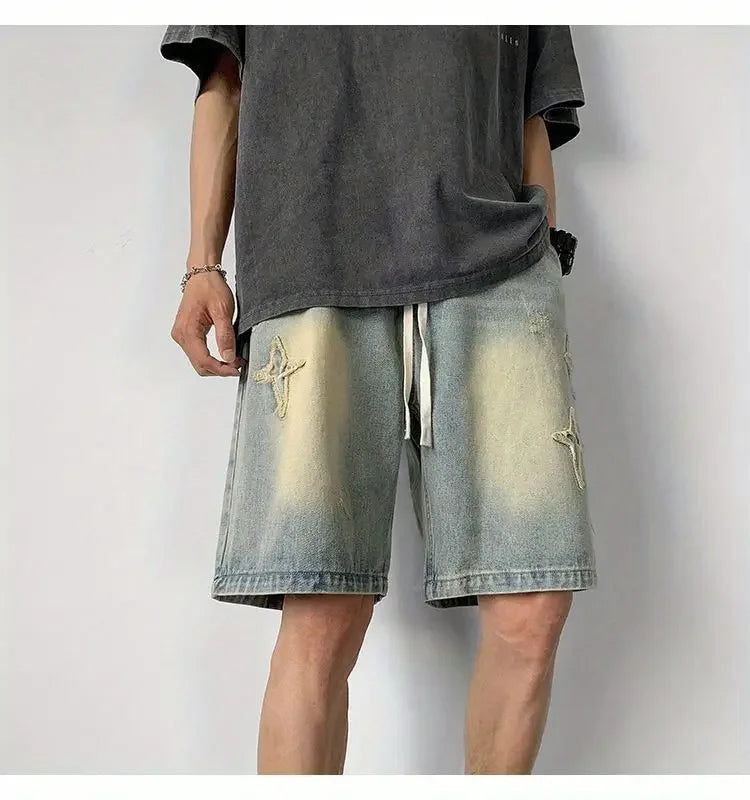 Astral Fade Denim Shorts