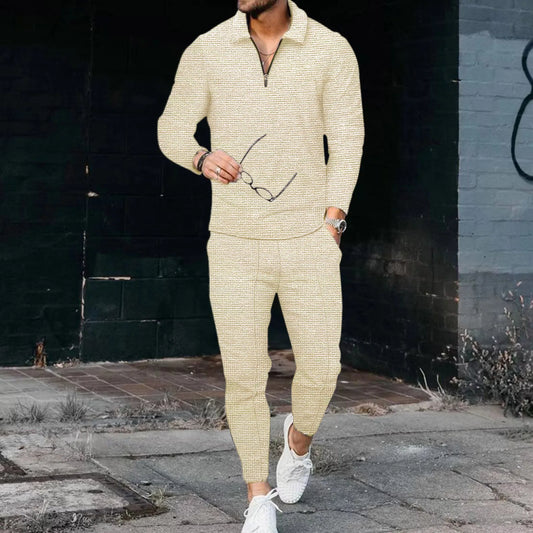 Urban Luxe Zip Collar Tracksuit