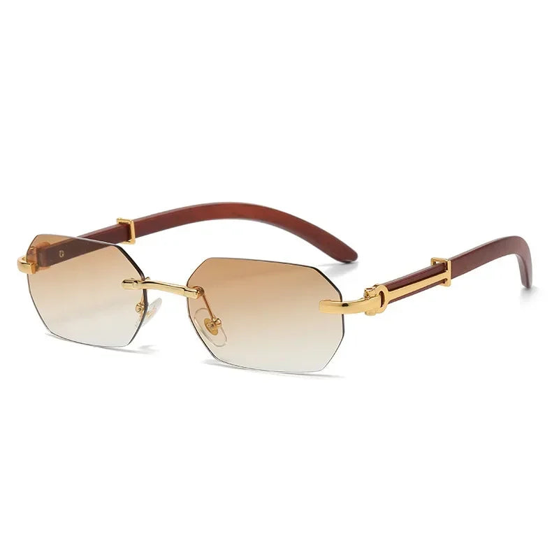 Aurora Rimless Sunglasses